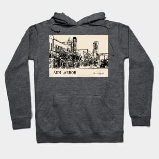 Ann Arbor Michigan Hoodie